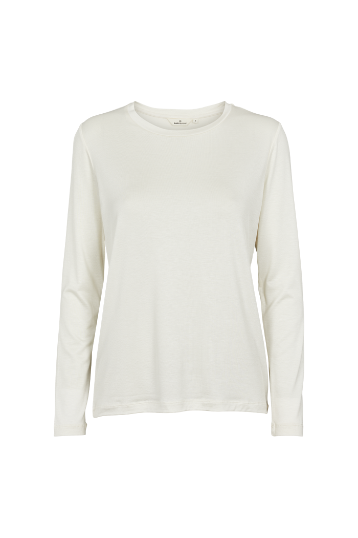 Basic Apparel Jolanda LS Tee T-shirts 003 Off White